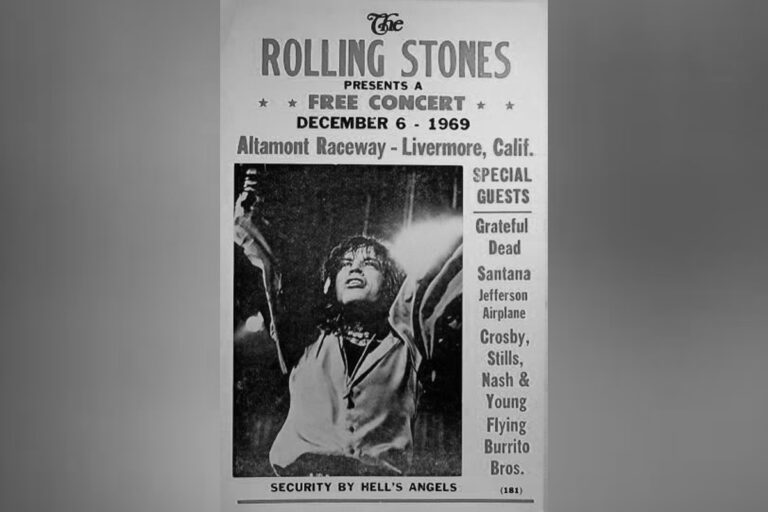 Remembering Altamont, the Day the Sixties Died James Thornton Harris