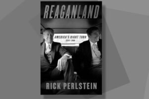 book cover for Reaganland