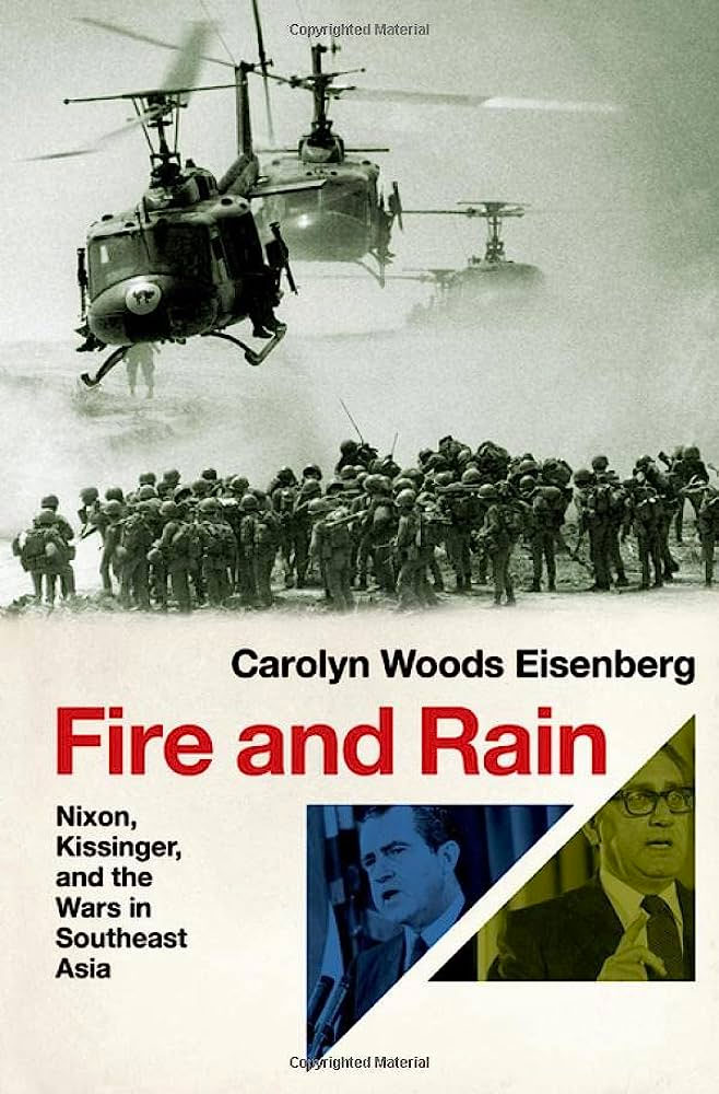 photo of cover of the book "Fire and Rain"